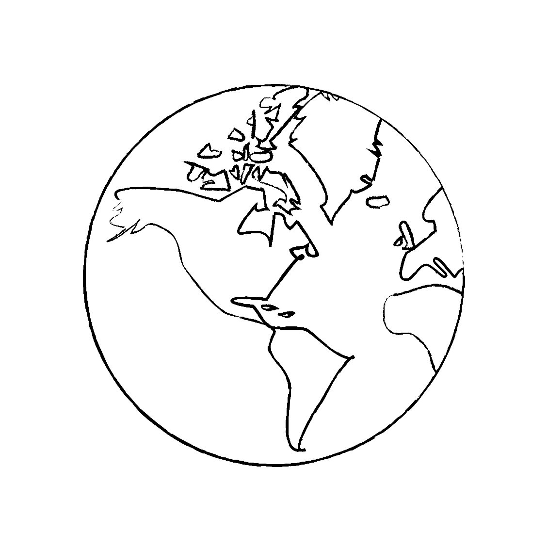 illustration of a globe