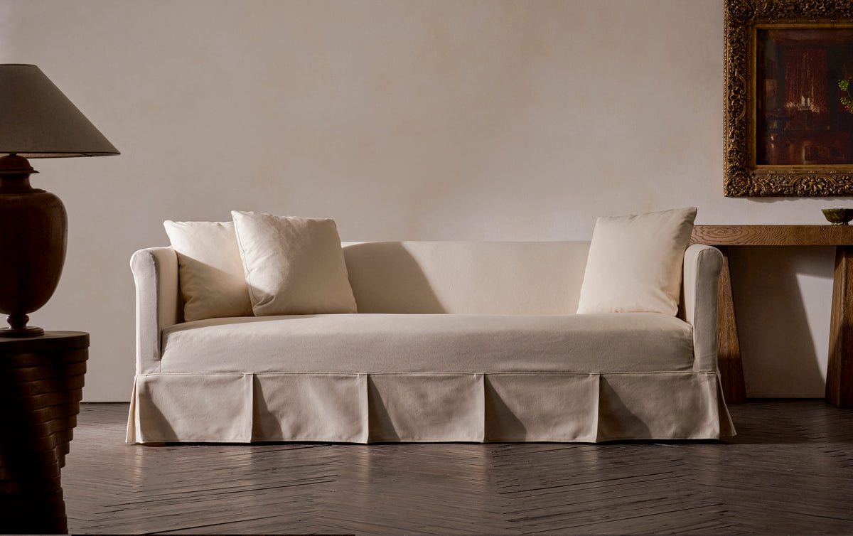 Dalia Sofa Slipcover – Customizable and Washable – Sixpenny