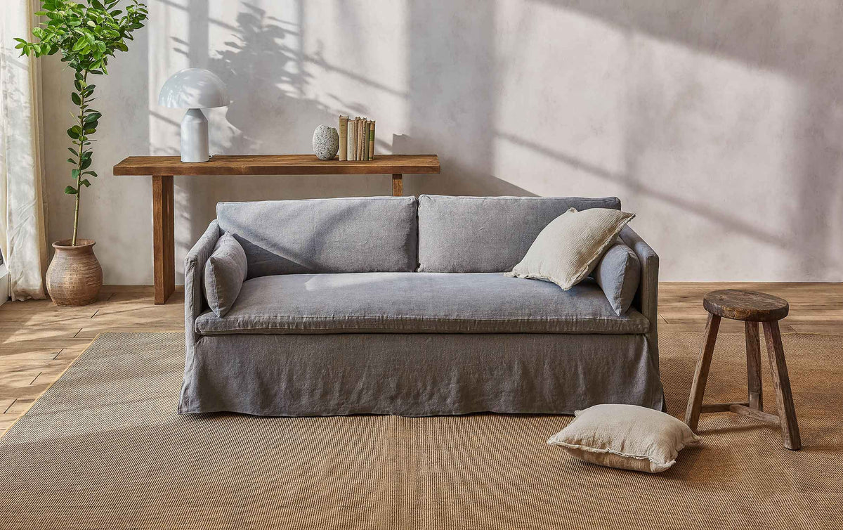 Gabriel Sofa Slipcover – Customizable and Washable – Sixpenny