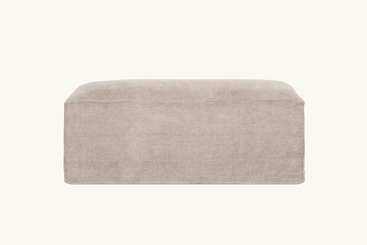 Devyn Dining Bench Slipcover – Customizable and Washable – Sixpenny