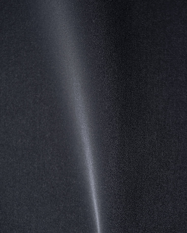Swatch of Star Sapphire, a deep, inky blue Washed Cotton Velvet