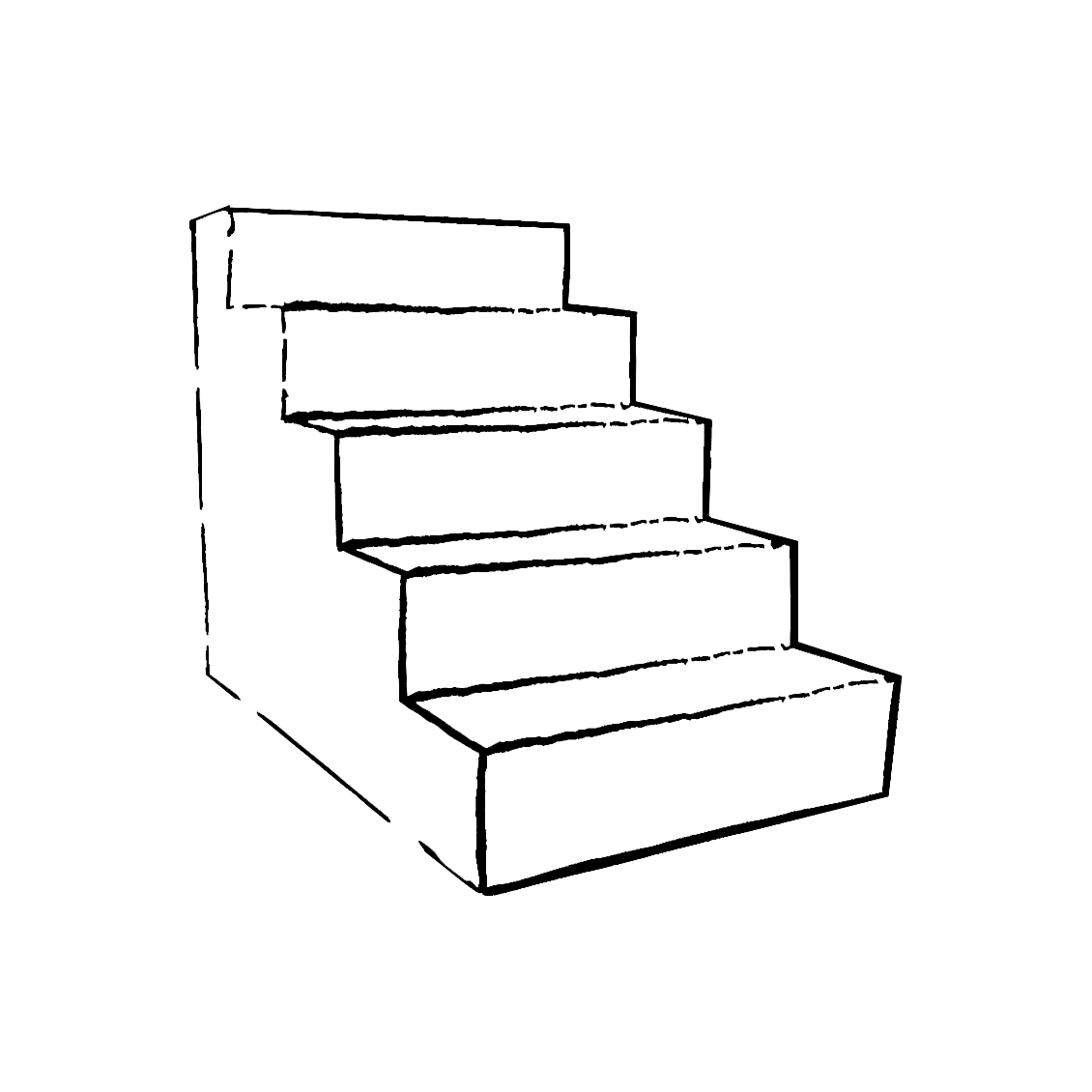 staircase illustration