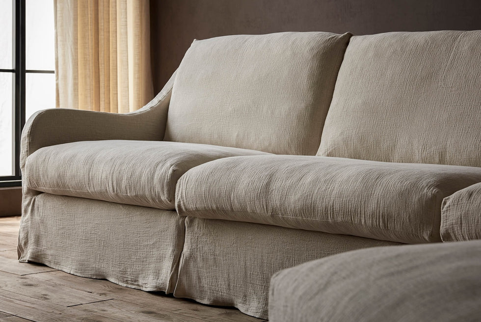 Esmé 5-Piece Chaise Sectional Sofa – Comfy Elegance – Sixpenny