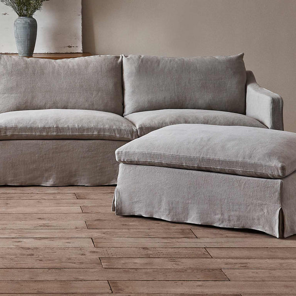 Amelia Sectional Ottoman – Classic Comfort – Sixpenny