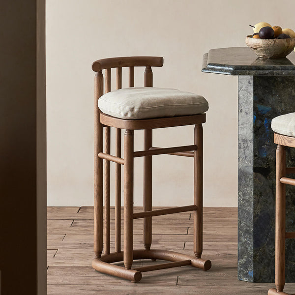 Ash wood on sale bar stools