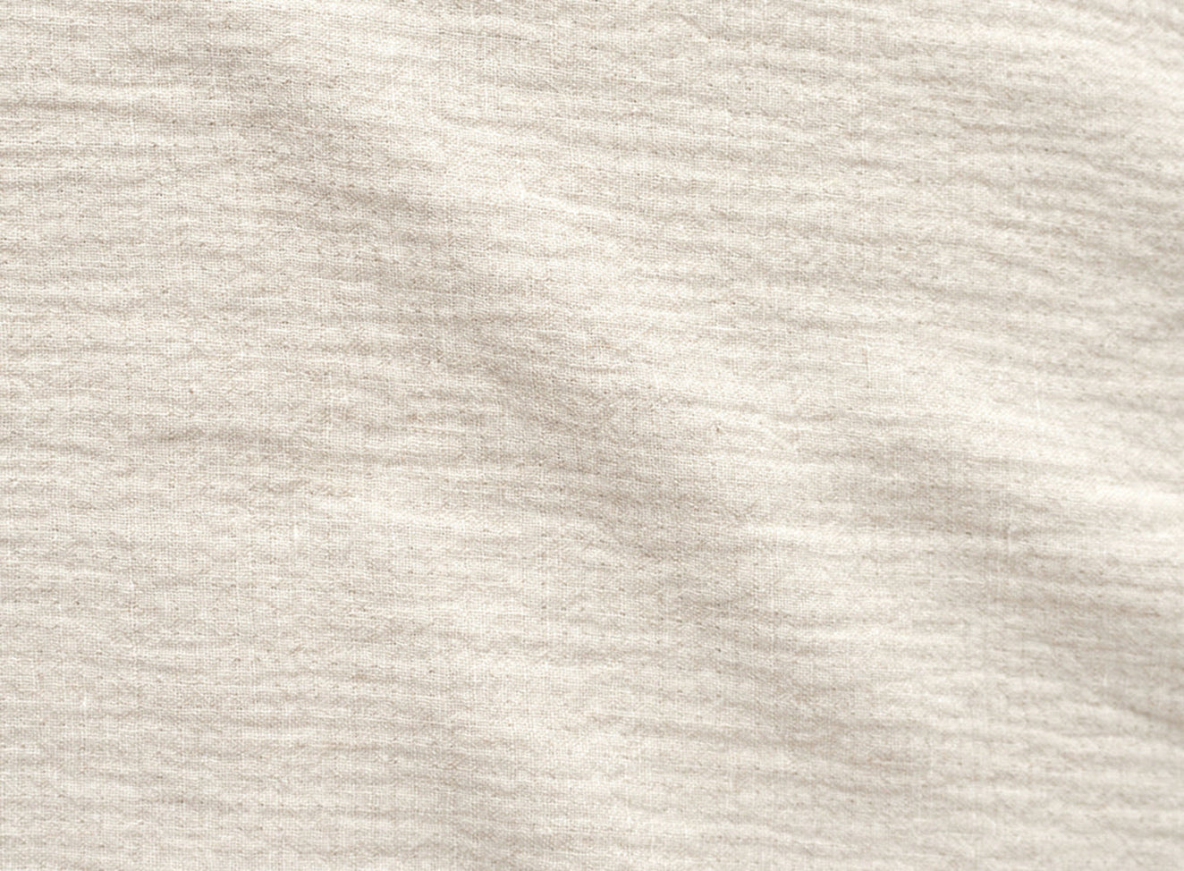 Swatch in Corn Silk, a light beige Washed Cotton Linen