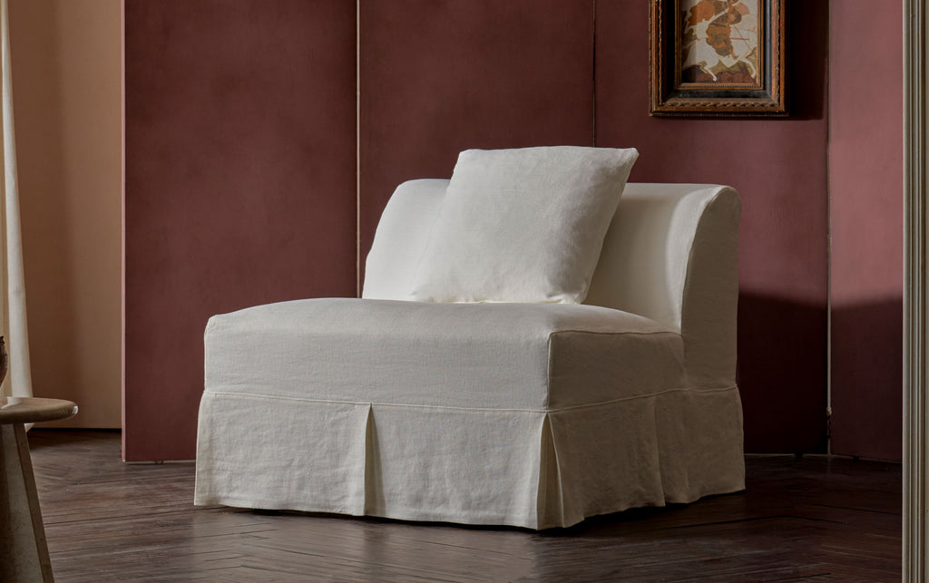 Dalia Armless Chair by Sixpenny