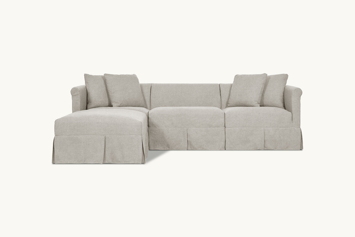 Dalia Chaise Sectional Slipcover Only
