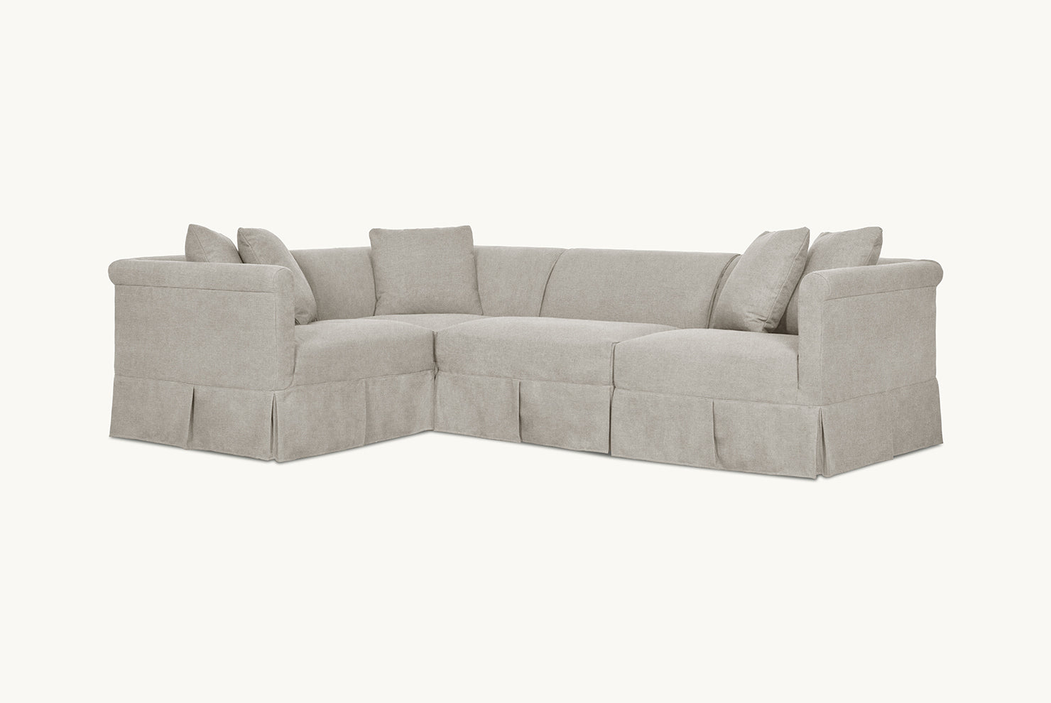 Dalia L-Shape Sectional Slipcover Only
