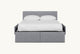 Slide #5 Devyn Storage Bed in Ink Cap, a medium cool grey Light Weight Linen