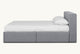 Slide #6 Devyn Storage Bed in Ink Cap, a medium cool grey Light Weight Linen
