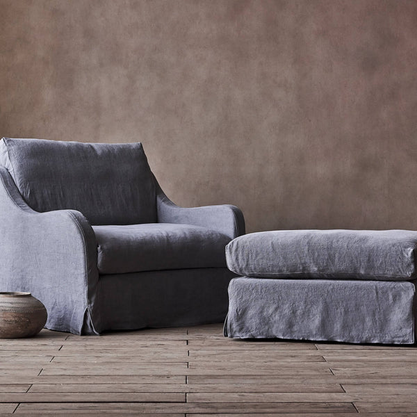 Loula Ottoman – Comfy Elegance – Sixpenny