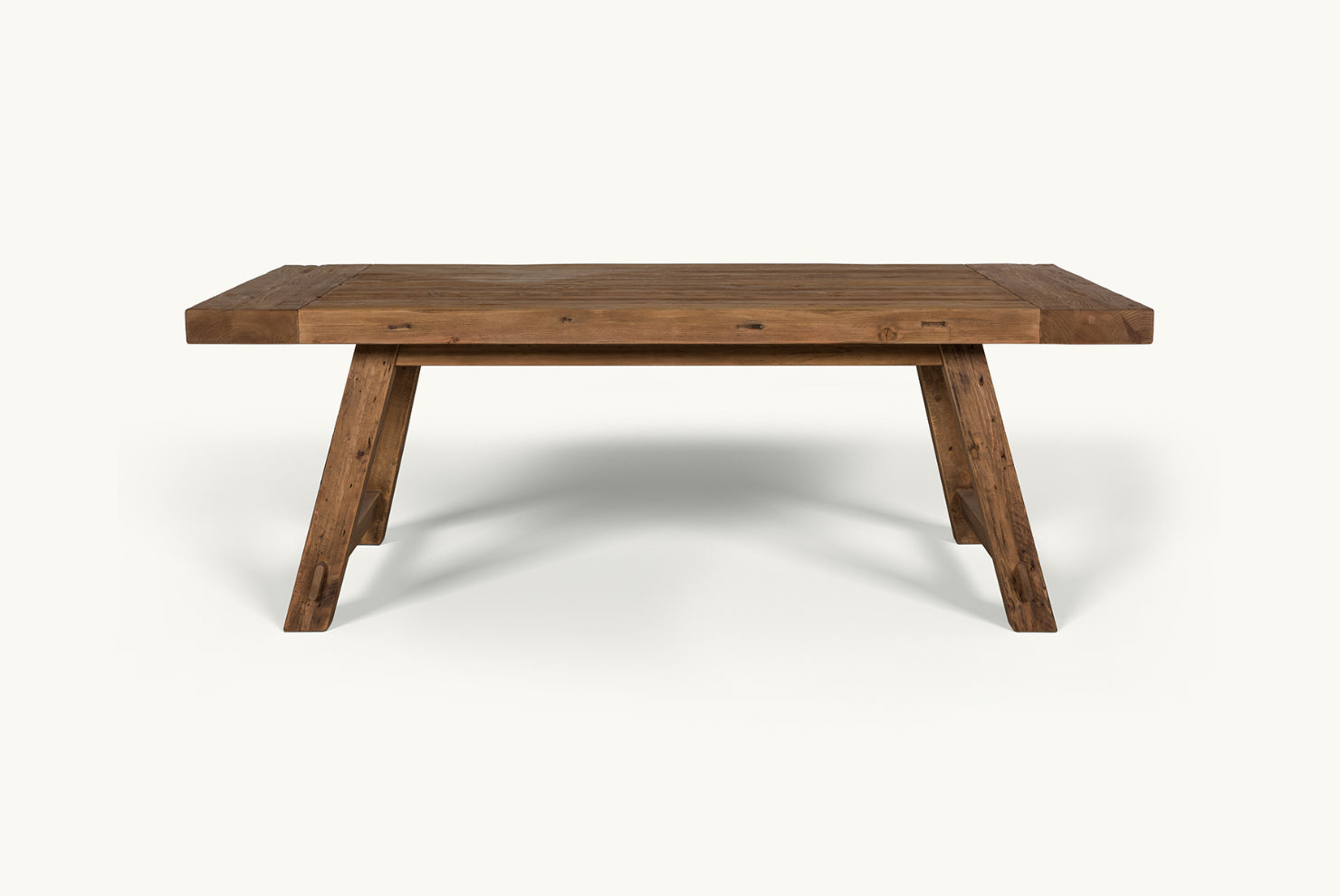 Fasso Bench – Rustic Reclaimed Solid Pine – Sixpenny