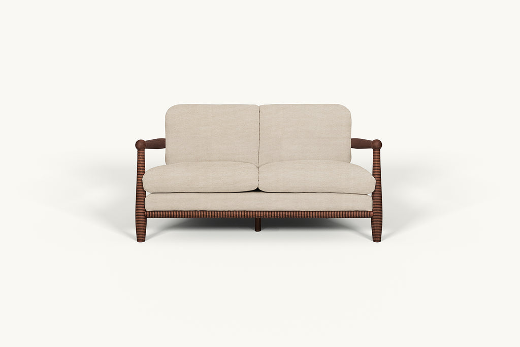シルクベロアクッション・ラウンド　le monde sawage Gio Loveseat – Hand-Sanded American Wood – Sixpenny