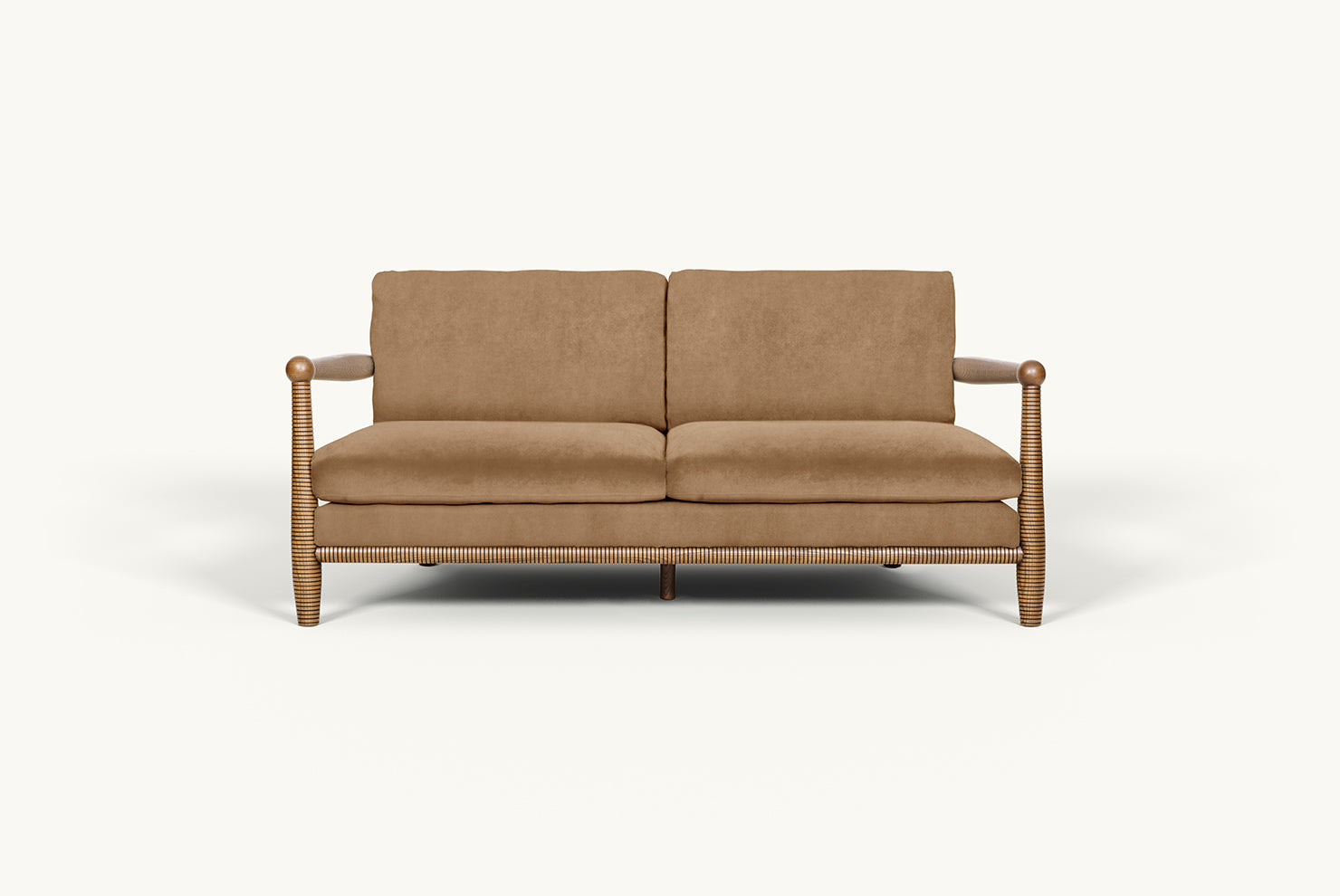 Gio Sofa – Hand-Sanded American Wood – Sixpenny