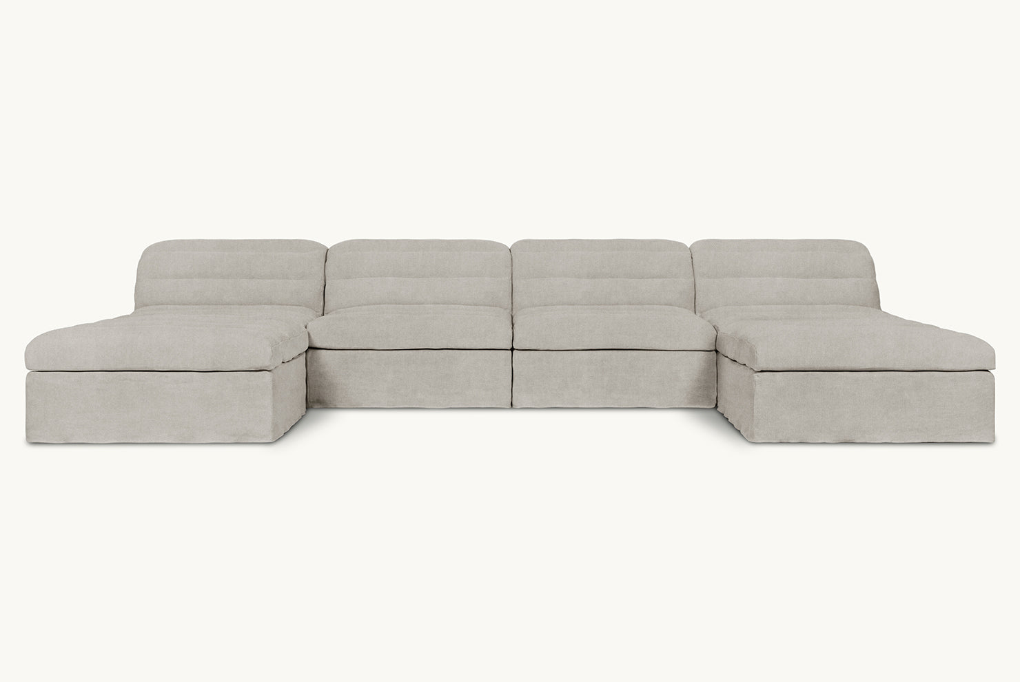 Juno Corner Sectional Sofa – Sculptural Comfort – Sixpenny