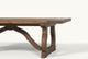 Slide #5 Detail view of Leona Coffee Table in 100% Reclaimed Chinese Heritage Pine, a medium, bosc pear shade with earthy undertones