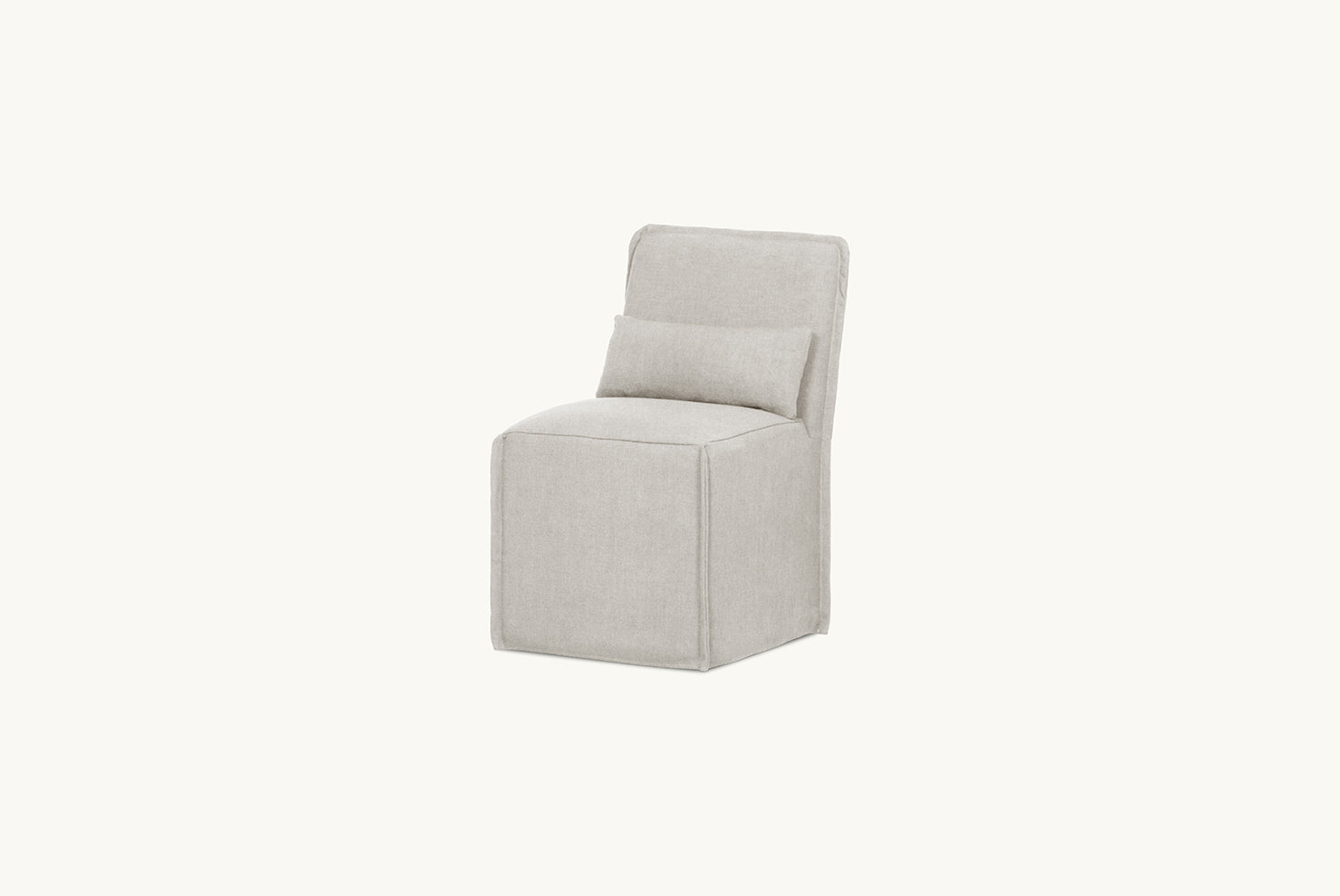 Melo Armless Dining Chair Slipcover Only (1pc)