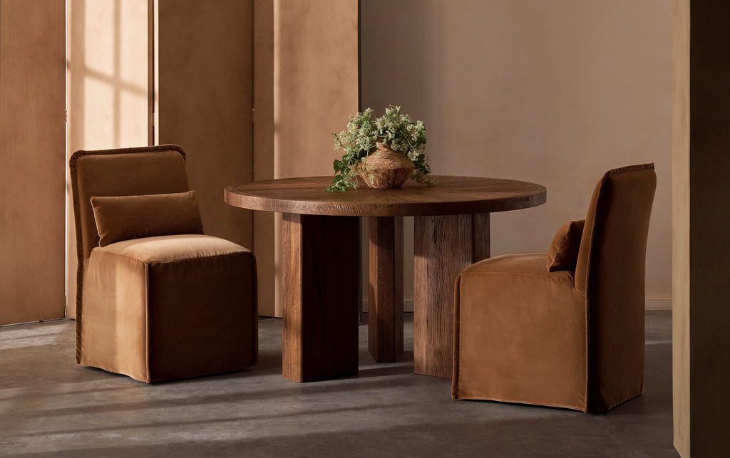 Melo Armless Dining Chair (2pc) by Sixpenny
