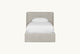Slide #3 Neva Bed in Jasmine Rice, a light warm greige Medium Weight Linen