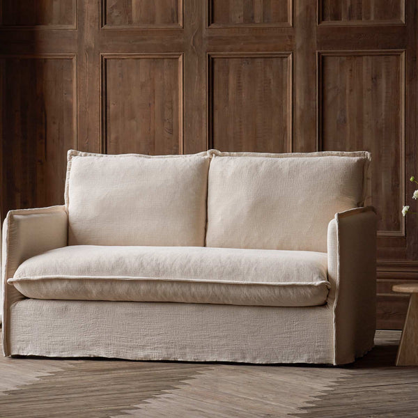 Neva Loveseat Sofa – Fluffy Comfort – Sixpenny