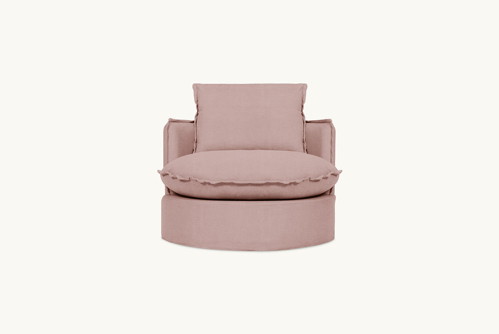 Neva Round Swivel Chair