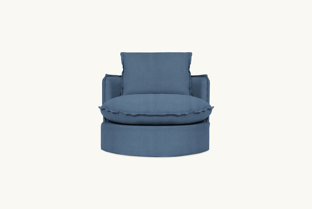 Neva Round Swivel Chair