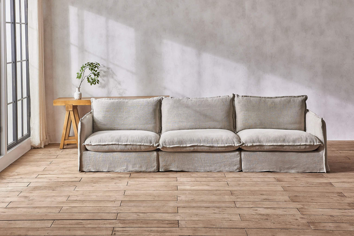 Neva Sectional Sofa Slipcover Customizable and Washable Sixpenny