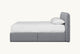 Slide #6 Neva Storage Bed in Ink Cap, a medium cool grey Light Weight Linen
