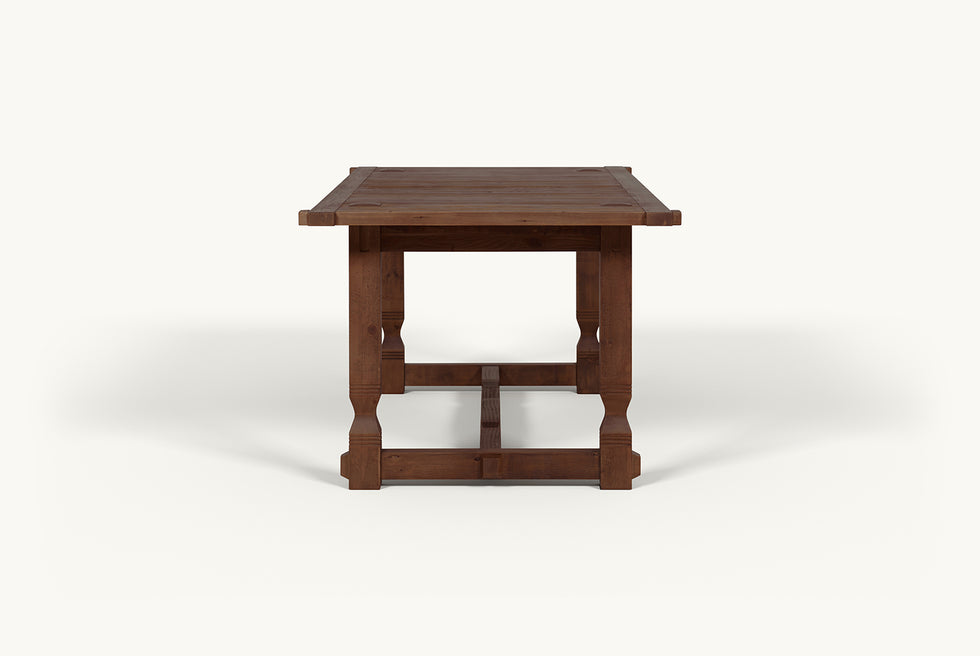 Ora Dining Table – Modern Antique Tables – Sixpenny