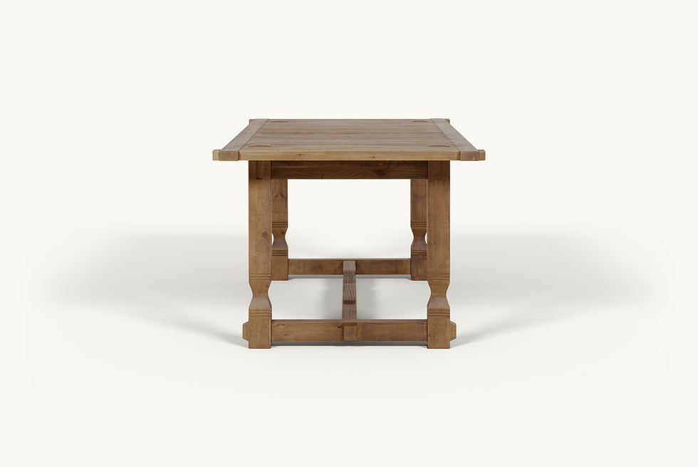 Ora Dining Table – Modern Antique Tables – Sixpenny