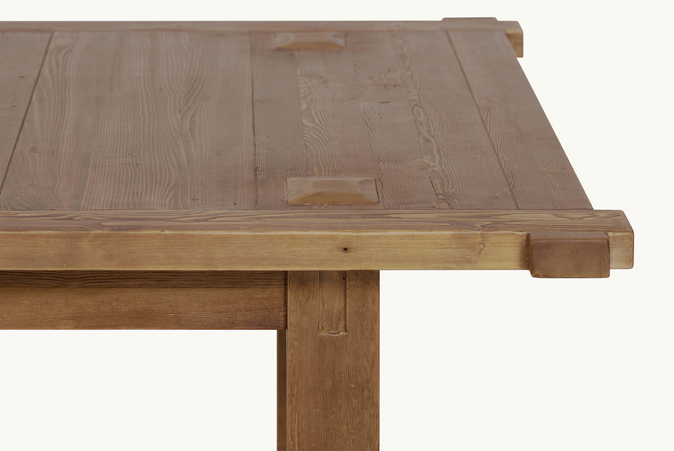 Ora Dining Table – Modern Antique Tables – Sixpenny