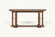 Slide #3 Pia Console Table in 100% Reclaimed Chinese Heritage Pine, a medium, bosc pear shade with earthy undertones