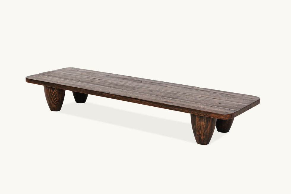 Theo Coffee Table – Rustic Reclaimed Solid Pine – Sixpenny