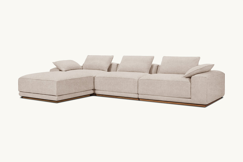 Yogi Chaise Sectional – Expansive Lounging – Sixpenny