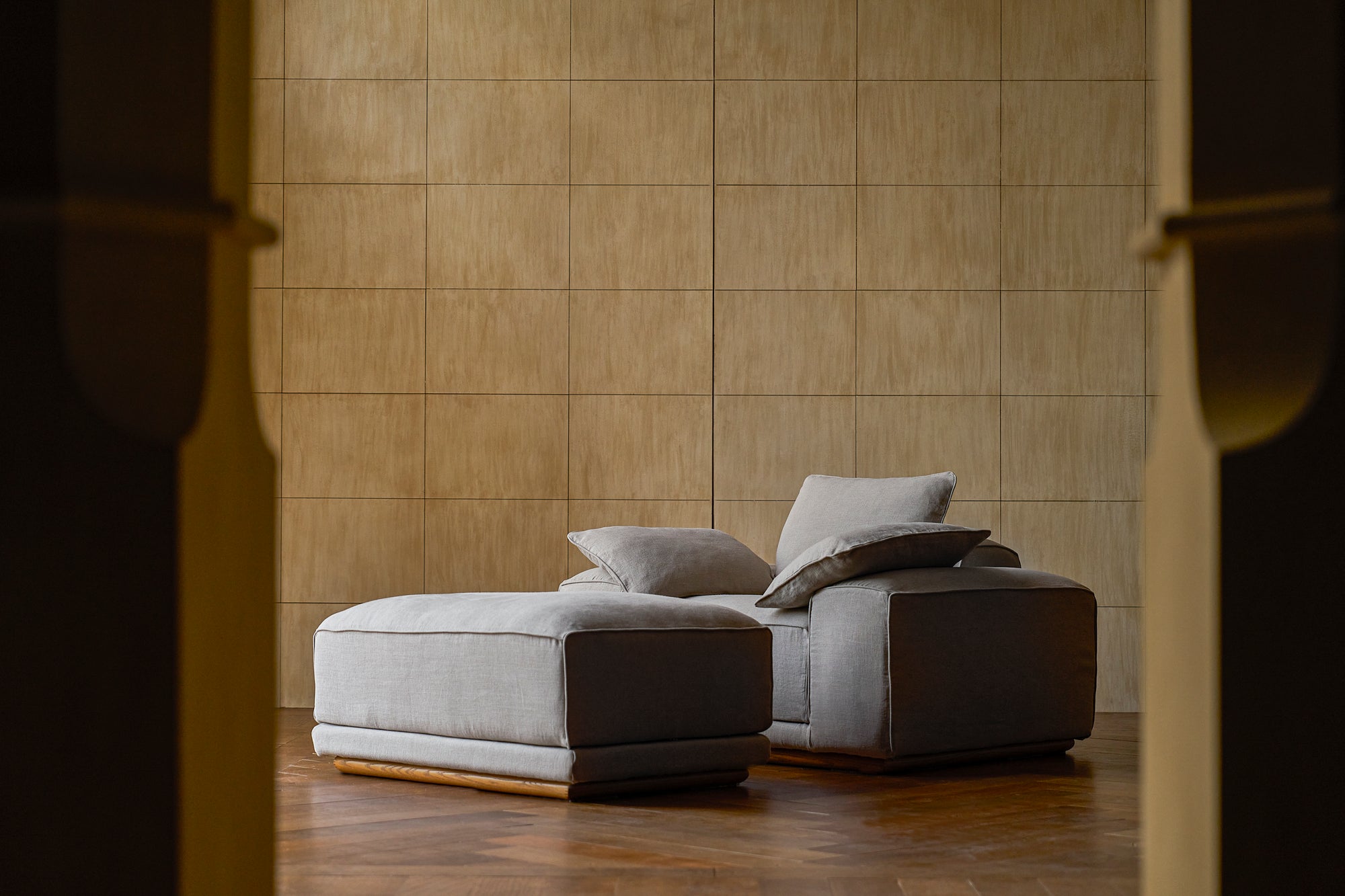 Yogi Ottoman Slipcover Only