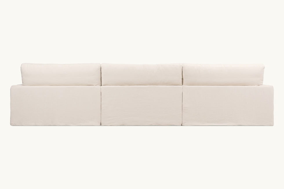 Devyn Chaise Sectional Slipcover Only