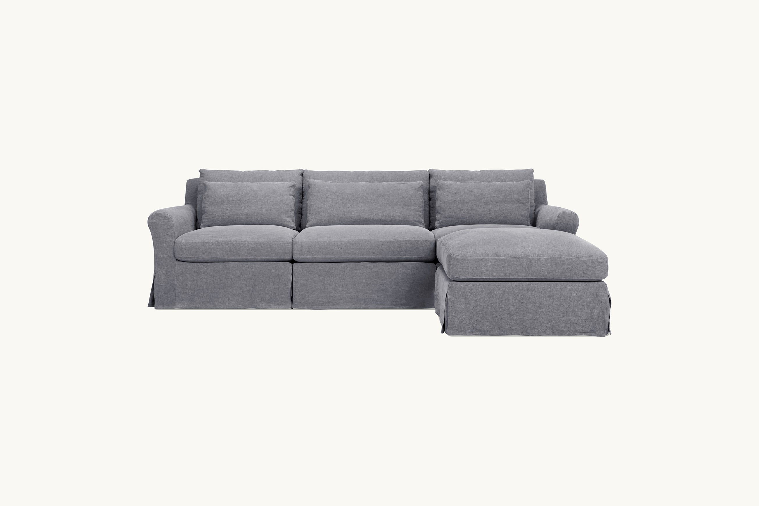 Elias Chaise Sectional Slipcover Only