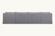 Slide #4 Back view of Elias 5-piece Chaise Sectional Sofa in Ink Cap, a medium cool grey Light Weight Linen
