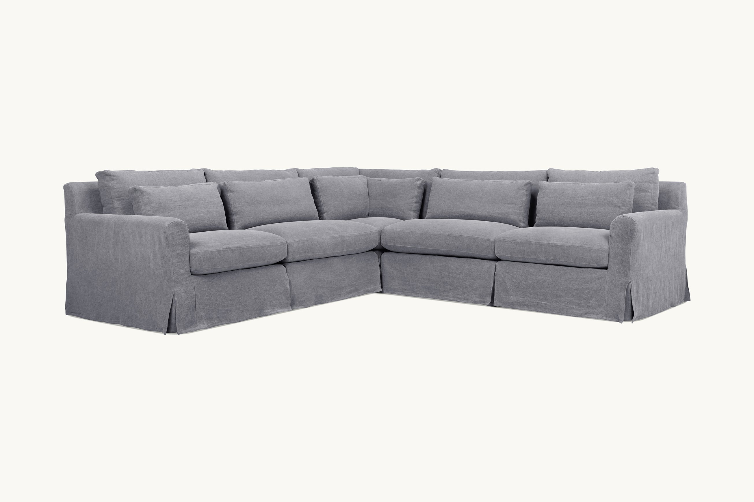 Elias Corner Sectional Slipcover Only