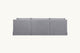 Slide #4 Back view of Elias Corner Sectional Sofa in Ink Cap, a medium cool grey Light Weight Linen
