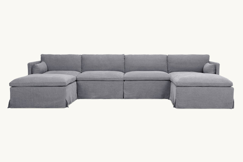 Gabriel U-Shape Sectional Slipcover Only