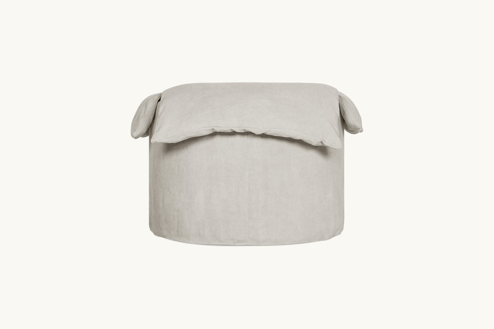 Loula Ottoman – Comfy Elegance – Sixpenny