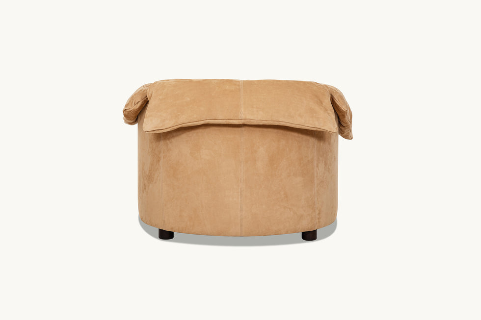 Loula Leather Chair – Comfy Elegance – Sixpenny