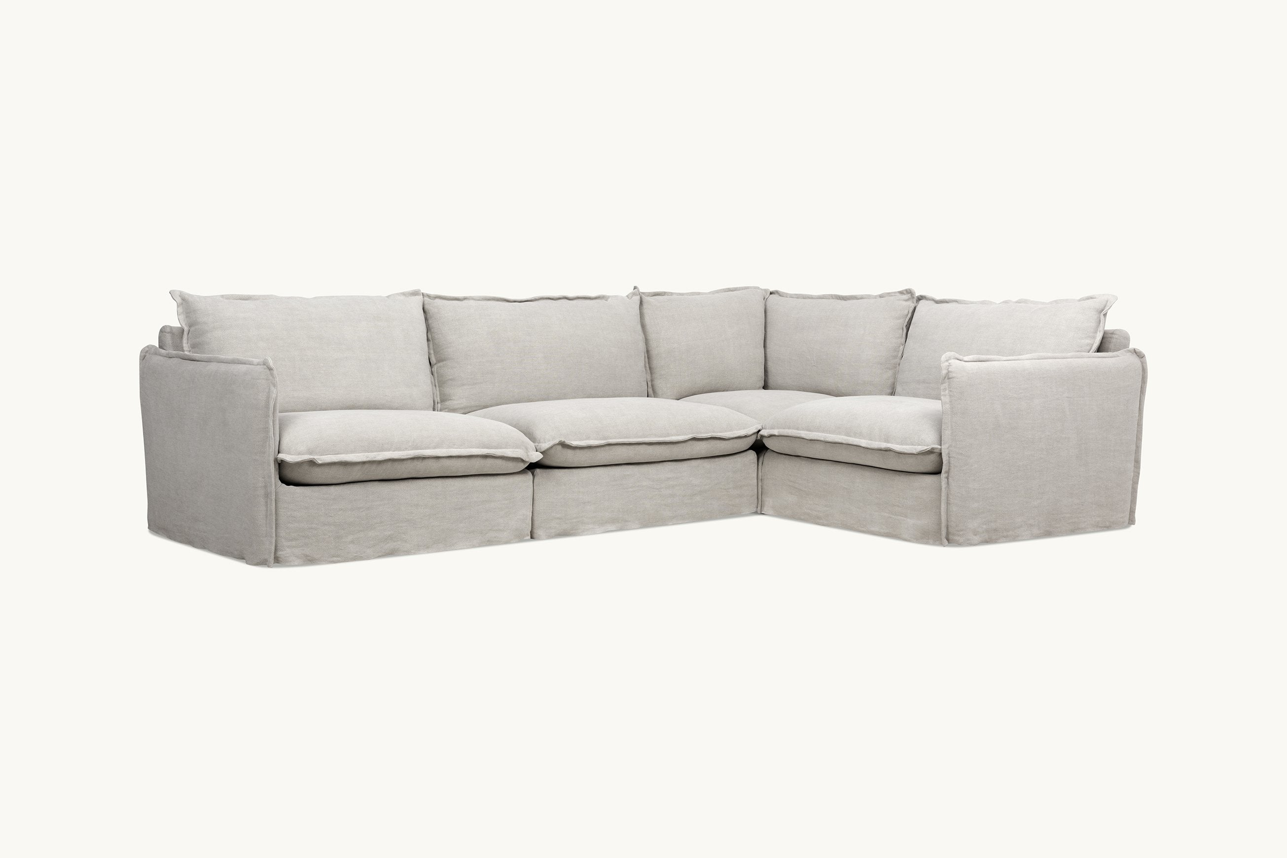 Neva U-Shape Sectional – Oversized Modular Sofas – Sixpenny