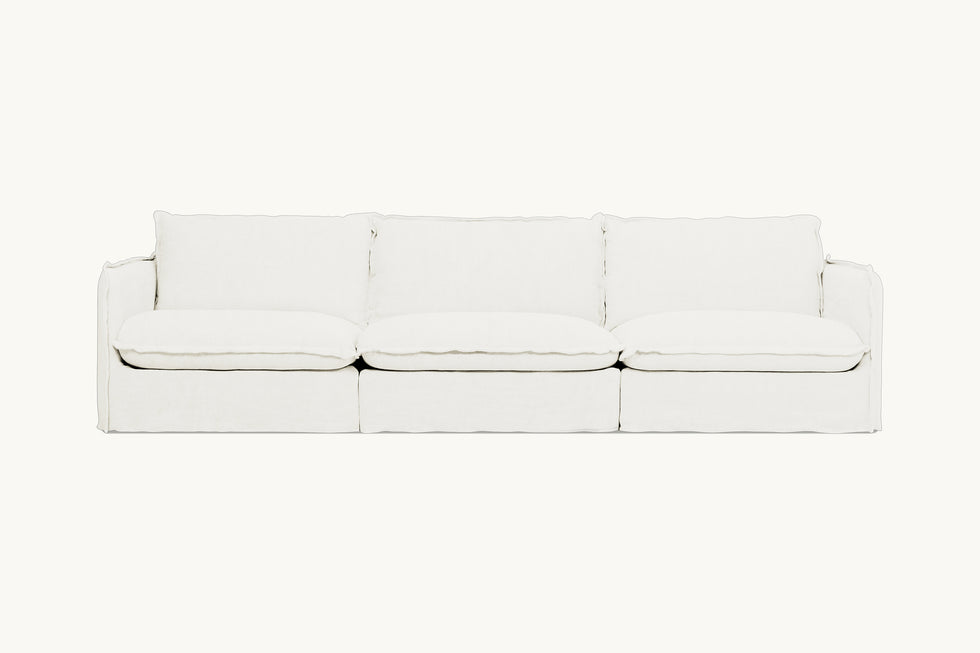Neva Sectional Sofa Slipcover Customizable and Washable Sixpenny
