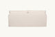 Slide #4 Back view of Neva 84" Sofa in Corn Silk, a light beige Washed Cotton Linen