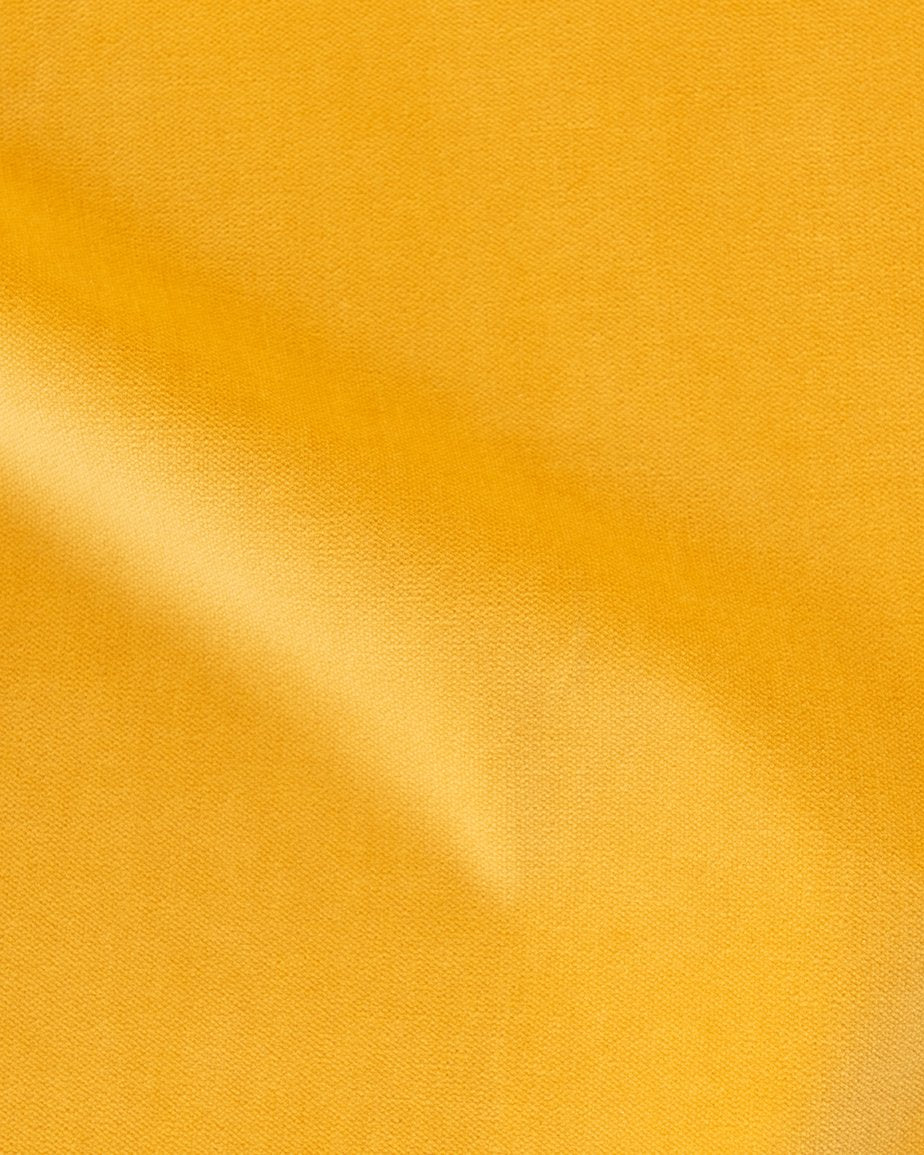 Swatch of Amber Coast, a golden yellow Washed Cotton Velvet