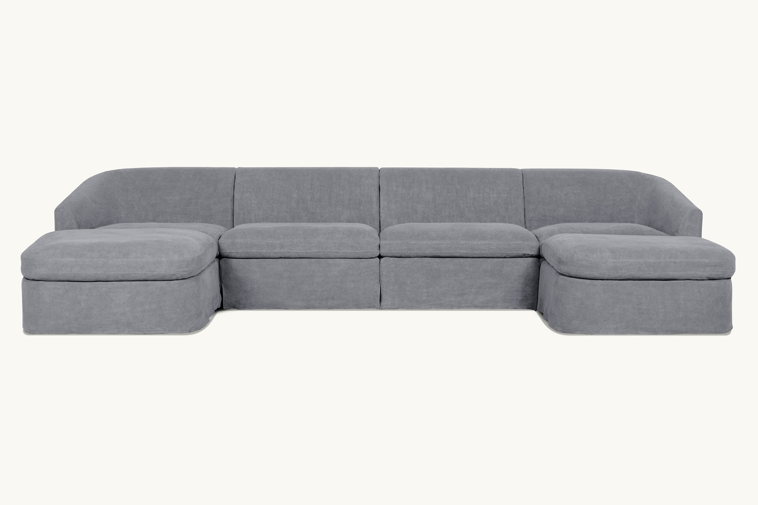 Ziki U-Shape Sectional Slipcover Only